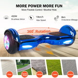 6.5" Hoverboard with Bluetooth & LED lighting in Blue