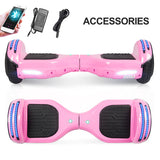 6.5" Hoverboard with Bluetooth & LED lighting in Pink