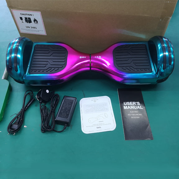 6.5" Hoverboard with Bluetooth & LED lighting in Violet